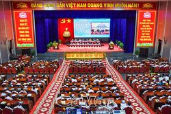 345 đại biểu tham dự Đại hội Đại biểu MTTQ Việt Nam tỉnh Cà Mau lần thứ I, nhiệm kỳ 2025-2030