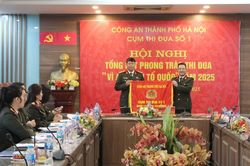 Hoàn thành xuất sắc nhiệm vụ đảm bảo an ninh quốc gia trên địa bàn Thủ đô
