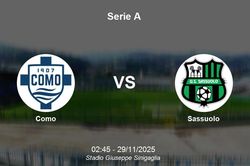 Nhận định Como vs Sassuolo - Serie A