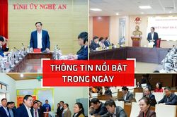 Nghệ An: Thông tin nổi bật ngày 28/11