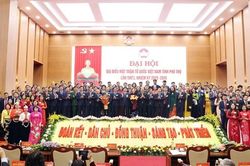 Đại hội đại biểu Mặt trận Tổ quốc Việt Nam tỉnh Phú Thọ lần thứ I: Đoàn kết - đồng thuận - phát triển