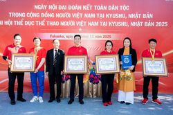 Ngày hội Đại Đoàn Kết của người Việt tại Kyushu