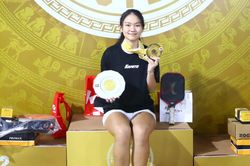 Tài năng trẻ Jolie Lam vô địch đơn nữ Giải Pickleball D-Joy Vietnam Masters 2025