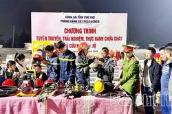 Tuyên truyền, trải nghiệm, thực hành kỹ năng chữa cháy cho người dân