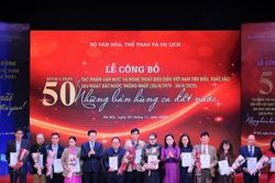 Vinh danh 50 tác phẩm văn học, nghệ thuật tiêu biểu sau ngày thống nhất