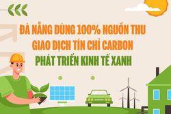 Đà Nẵng dùng 100% nguồn thu giao dịch tín chỉ carbon phát triển kinh tế xanh