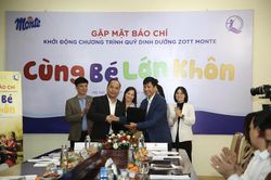 Mở rộng chương trình 'Zott Monte - Cùng bé lớn khôn' đến trẻ em vùng cao