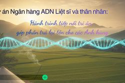 Dự án Ngân hàng ADN liệt sĩ và thân nhân: Hành trình tiếp nối tri ân, góp phần trả lại tên cho các Anh hùng