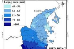 Dự báo mưa lớn trên địa bàn tỉnh Khánh Hòa