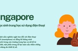 Từ năm 2026, học sinh trung học Singapore không được sử dụng điện thoại