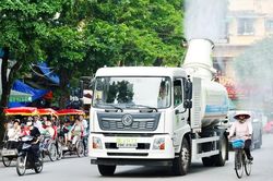 Hà Nội sẽ thí điểm công nghệ phun sương giảm bụi tại khu dân cư