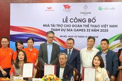Vietnamobile và Cốc Cốc tài trợ cho Đoàn Thể thao Việt Nam dự SEA Games 33