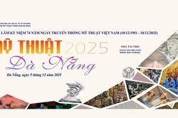 Triển lãm Mỹ thuật Đà Nẵng 2025 quy tụ hơn 50 tác giả