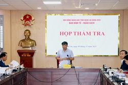 Ban Kinh tế - Ngân sách, HĐND tỉnh Nghệ An thẩm tra dự thảo các nghị quyết lĩnh vực kinh tế
