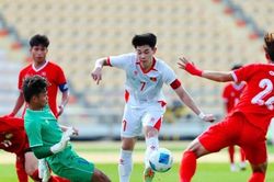 U22 Việt Nam 2-1 U22 Lào: Đình Bắc tỏa sáng, hàng thủ lo