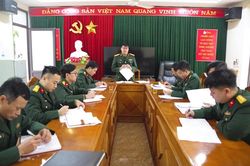 Chi bộ Viện kiểm sát Quân sự Khu vực 22 tổ chức Hội nghị phiên cuối năm 2025