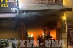 Cháy quán ăn ở TP. Hồ Chí Minh lúc rạng sáng khiến 4 người tử vong