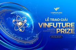 [Trực tiếp]: Lễ trao Giải thưởng Khoa học Công nghệ thường niên toàn cầu VinFuture 2025