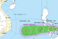 Tin mới nhất về áp thấp nhiệt đới sắp vào Biển Đông, tốc độ tăng nhanh