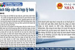 Điểm báo VTV1: Cách tiếp cận đã hợp lý hơn