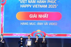 36 tác phẩm xuất sắc được vinh danh tại Giải thưởng 'Việt Nam Hạnh phúc'