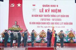 Tổng Bí thư: Tập trung xây dựng lực lượng vũ trang Quân khu 9 cách mạng, chính quy, tinh nhuệ, hiện đại