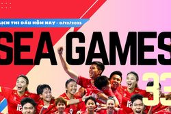 Lịch thi đấu SEA Games 33 hôm nay 08/12