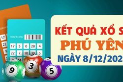 Trực tiếp kết quả xổ số Phú Yên hôm nay 8/12/2025 - XSPY 8/12