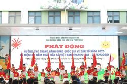 Phường Ngọc Hà phát động Tháng hành động quốc gia về dân số năm 2025