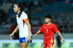 Chênh lệch chiều cao giữa tuyển nữ Philippines và Việt Nam