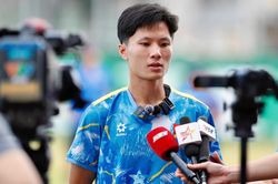 Tiền vệ U22 Việt Nam quyết tâm đánh bại U22 Malaysia