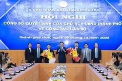 Bổ nhiệm Chánh Thanh tra và Chánh Văn phòng UBND thành phố Huế