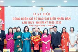 Đại hội Công đoàn cơ sở Báo Đại biểu Nhân dân nhiệm kỳ 2025 - 2030