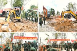 'Chiến dịch Quang Trung': Nhà nước hỗ trợ, người dân góp thêm để xây dựng, sửa chữa nhà to đẹp hơn