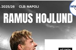 MU sắp chốt tương lai Hojlund 76 triệu euro tại Napoli