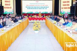 Hiệp thương lần thứ nhất thỏa thuận cơ cấu, thành phần, số lượng người ứng cử đại biểu Quốc hội và đại biểu HĐND tỉnh Nghệ An nhiệm kỳ 2026 - 2031