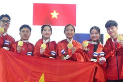 Taekwondo mang về tấm Huy chương Vàng thứ 2 cho Đoàn Thể thao Việt Nam tại SEA Games 33
