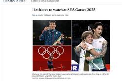 SEA Games 33: Báo Straitstimes ấn tượng về kình ngư Huy Hoàng của Việt Nam
