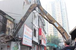 Phường Giảng Võ cơ bản hoàn thành giải phóng mặt bằng đường Vành đai 1 trước thời hạn