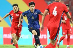 Trận thắng đậm của U22 Thái Lan