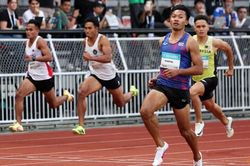 SEA Games 2025 chứng kiến VĐV đầu tiên của Đông Nam Á chạy 100m dưới 10 giây