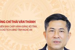 Infographic: Chân dung đồng chí Thái Văn Thành - tân Phó Chủ tịch UBND tỉnh Nghệ An