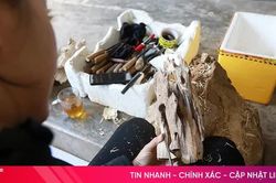 Về 'thủ phủ' chế tác trầm hương Hà Tĩnh dịp sôi động nhất năm