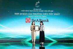 SeABank được vinh danh Top 10 Báo cáo thường niên tốt nhất 2025: Khẳng định chuẩn mực minh bạch và nền tảng tăng trưởng bền vững