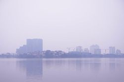 Hà Nội là thành phố ô nhiễm nhất thế giới trong chiều tối ngày 12/12