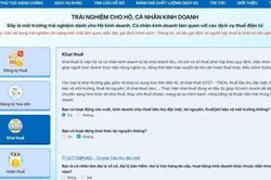 Cục Thuế tập huấn, giới thiệu Cổng trải nghiệm dành cho hộ, cá nhân kinh doanh