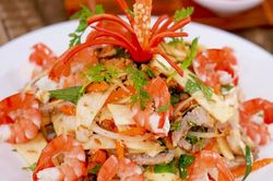 Cách làm gỏi củ hủ dừa tôm thịt đơn giản