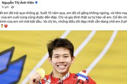 Tâm sự xúc động của Ánh Viên gửi tới em trai Quang Thuấn sau tấm HCV SEA Games 2025