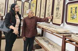 Bảo tồn tranh Đông Hồ (Bài 2): Những 'báu vật' nhân văn sống