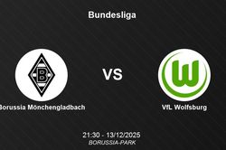 Nhận định Borussia Mönchengladbach vs VfL Wolfsburg - Bundesliga